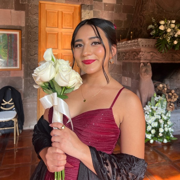 New AW.Bridal red dress in size 2 - Picture 7 of 9